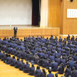 2学期避難訓練を行いました