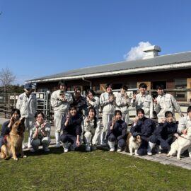 【動物科学科・愛玩動物専攻３年】最後の総合実習を行いました！